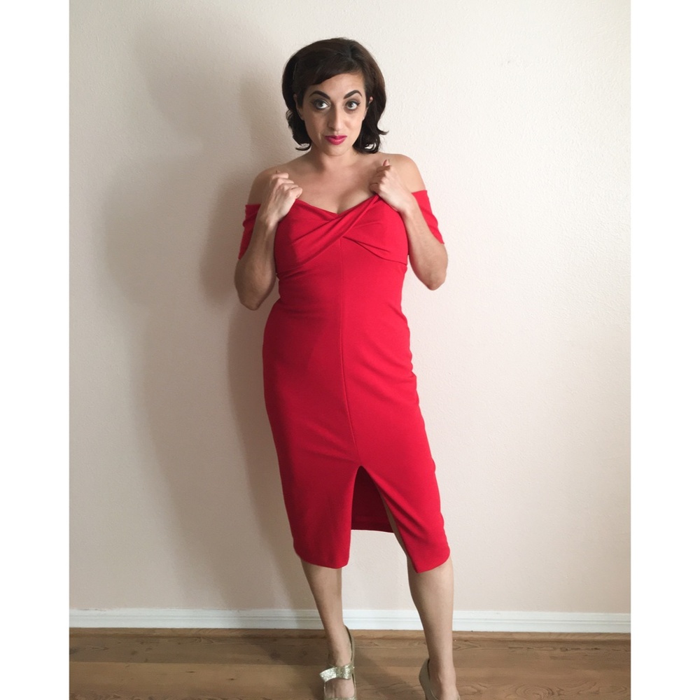 BETSY & ADAM | Pin-Up Dress